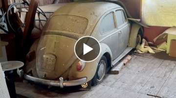 VW Beetle Full Transformation | From Barn Find to Beauty