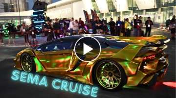 SEMA 2023 | SEMA cruise | the hottest custom vehicles roll out of the Convention Center!