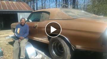 VIRGINIA MAN STRIKES GOLD WITH 1970 LS6 SS454 CHEVELLE THAT RUNS AFTER BEING PARKED 35 YEARS!!!