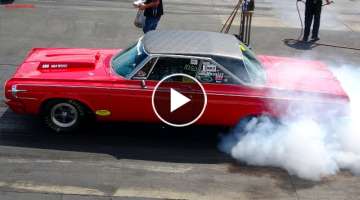 Glory Days of Muscle Cars Drag Racing Victory Nostalgia Super Stock at Cordova Dragway