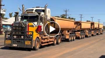 Road Trains and Trucks in Australia