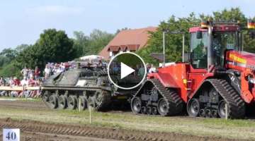 Traktorpulling Notzing 2012 Jaguar Panzer gegen CASE Steiger STX 440