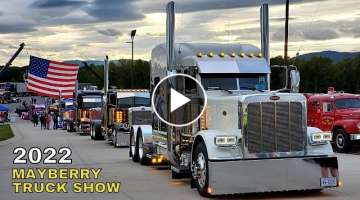 Mayberry Truck Show 2022- Custom Big Rig Trucks - October 1, 2022 Mt. Airy, NC