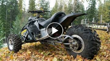 Off Road Reverse Trike Raw Time Lapse 1000cc 2 Stroke Full Build