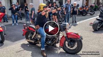Harley Davidson Big Hill Event Switzerland 2022 (Old Town Willisau Part 2)