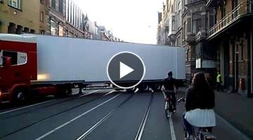 Amazing Dutch truck driver