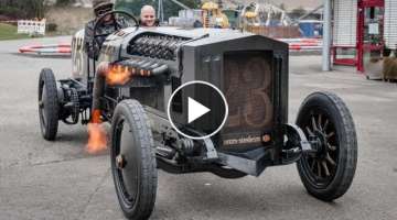 8 Insane Vintage Cars Powered by Aero Engines