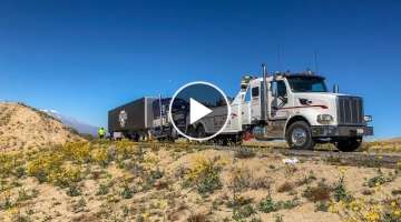 Towing 124,000 Pounds Uphill