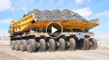 10 Extreme Dangerous MAXIMUM Dump Truck Operator Skill - Biggest Heavy Equipment Machines Working