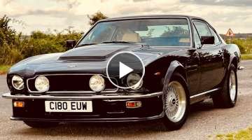 Classic Aston Martin V8 Vantage with 7.0litre conversion review. Britain's best supercar of the 8...