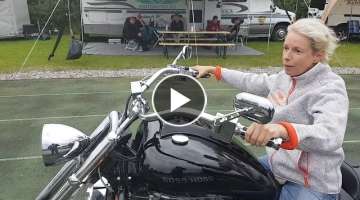Die neue Boss Hoss, V8 Motorrad Probefahrt Teil 2